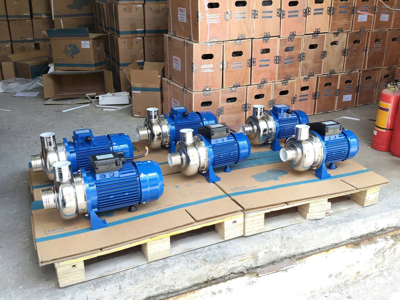 Máy bơm cánh hở inox OEM DWO400 Máy bơm cánh hở inox OEM DWO400