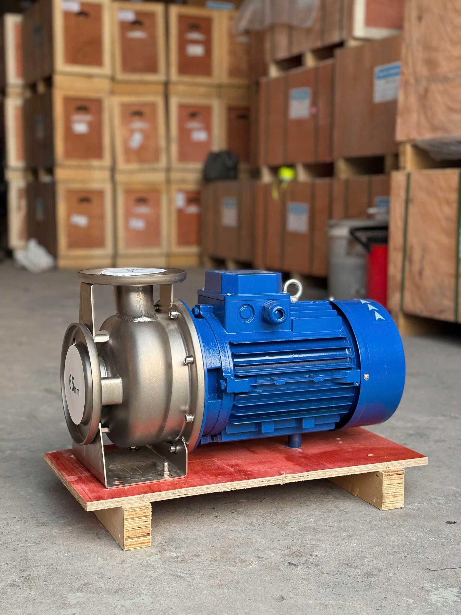 Máy bơm đầu inox OEM 3S50-160/5.5 Máy bơm đầu inox OEM 3S50-160/5.5