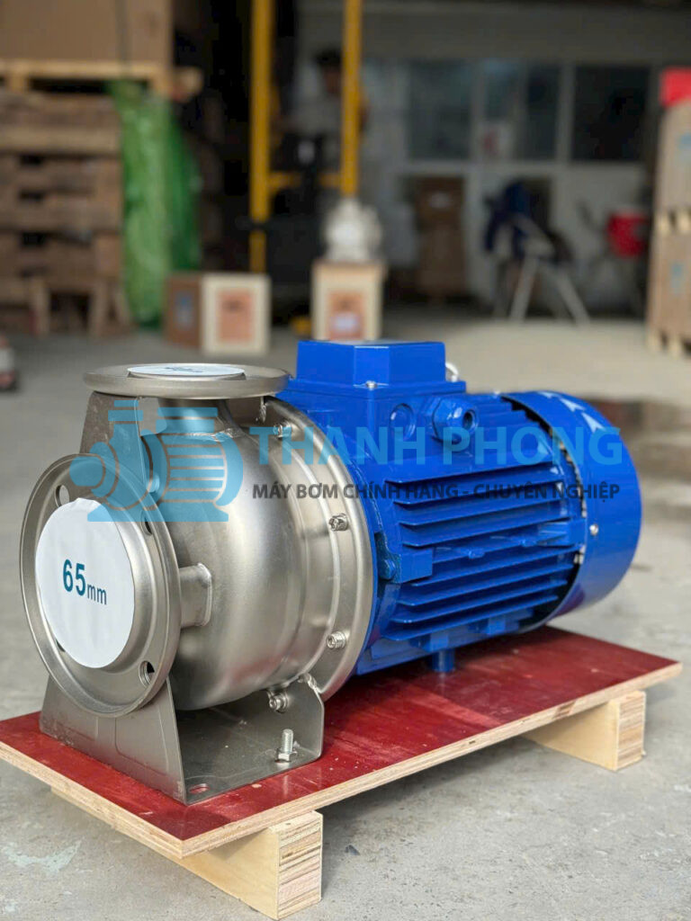 Máy bơm ly tâm đầu inox