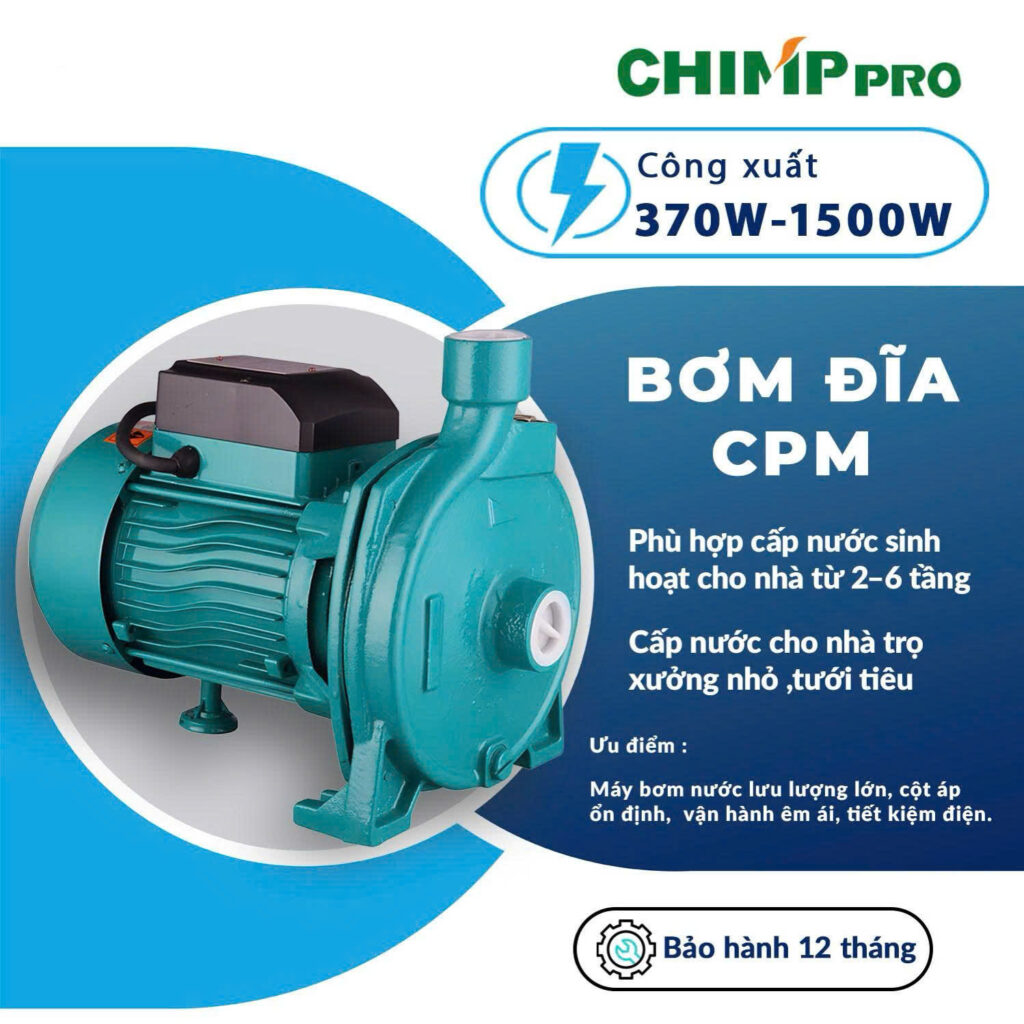 Bơm cấp nước CHIMPPRO