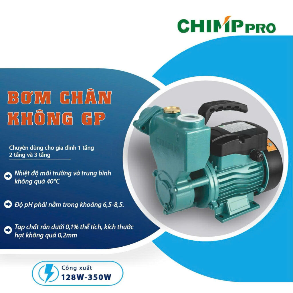 Bơm nước chân không CHIMPPRO