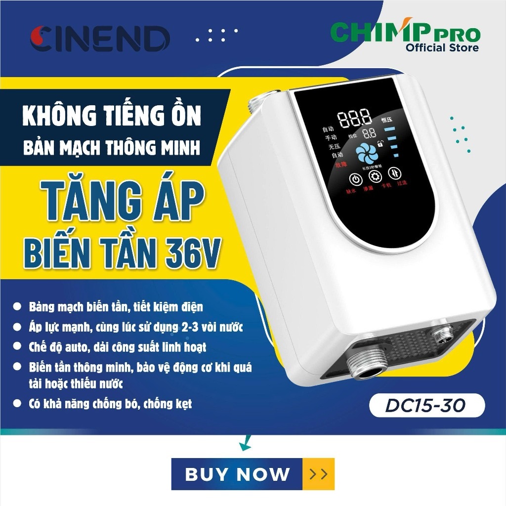 Bơm tăng áp gia đình DC 36V