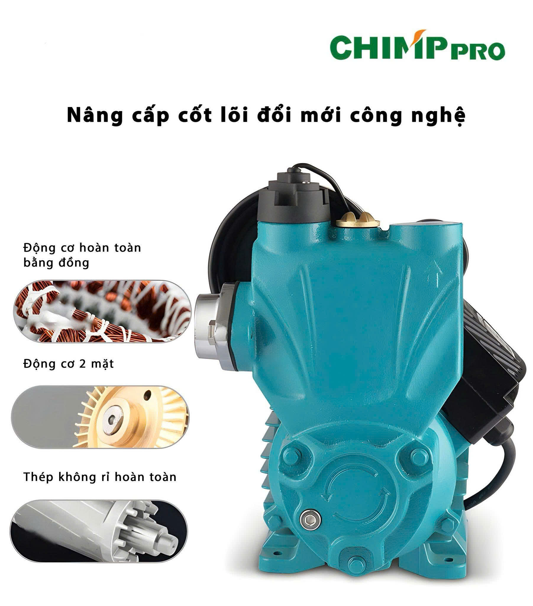 Máy bơm tăng áp điện tử Máy bơm tăng áp điện tử