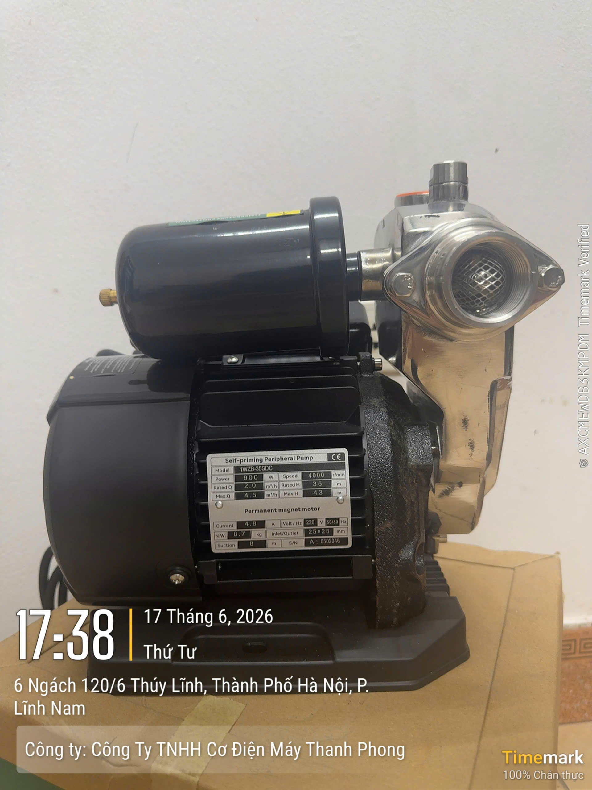 Bơm biến tần PRODN 1WZB-35SDC Bơm biến tần PRODN 1WZB-35SDC