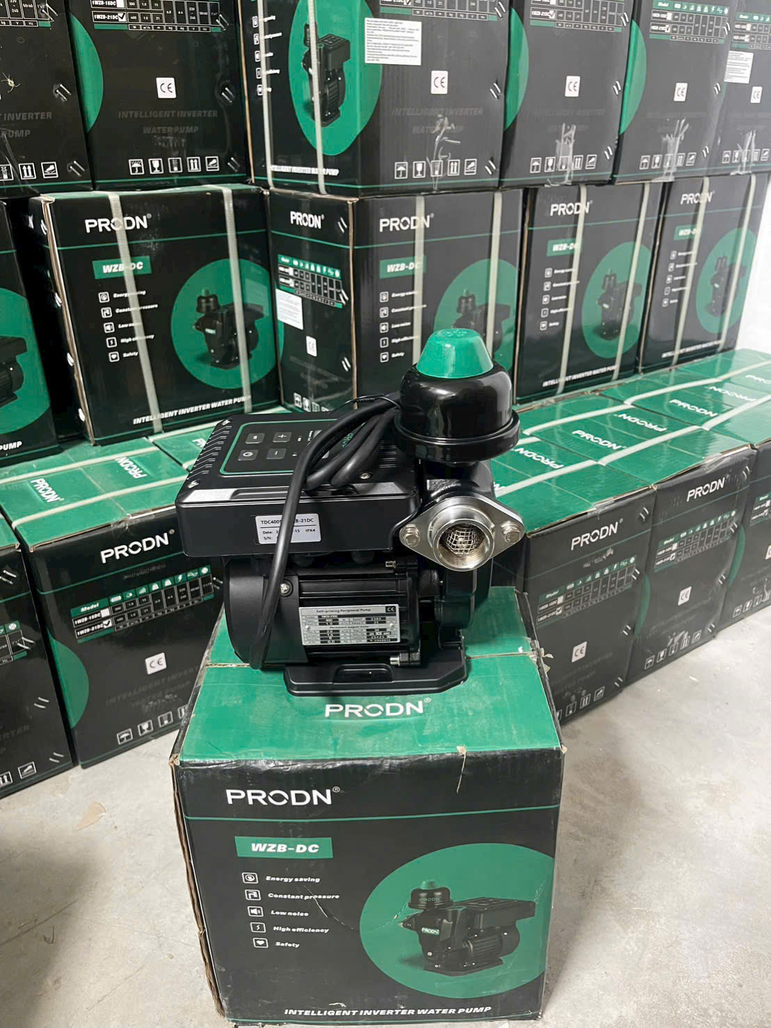 Bơm tăng áp biến tần PRODN 1WZB-26DCR-0.6KW Bơm tăng áp biến tần PRODN 1WZB-26DCR-0.6KW
