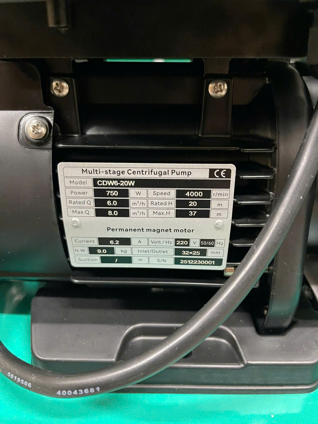 Bơm tăng áp biến tần PRODN CDW6-20 Bơm tăng áp biến tần PRODN CDW6-20