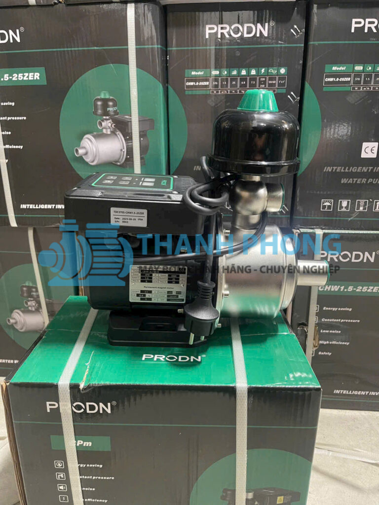 Bơm tăng áp biến tần PRODN CHW1.5-25ZER