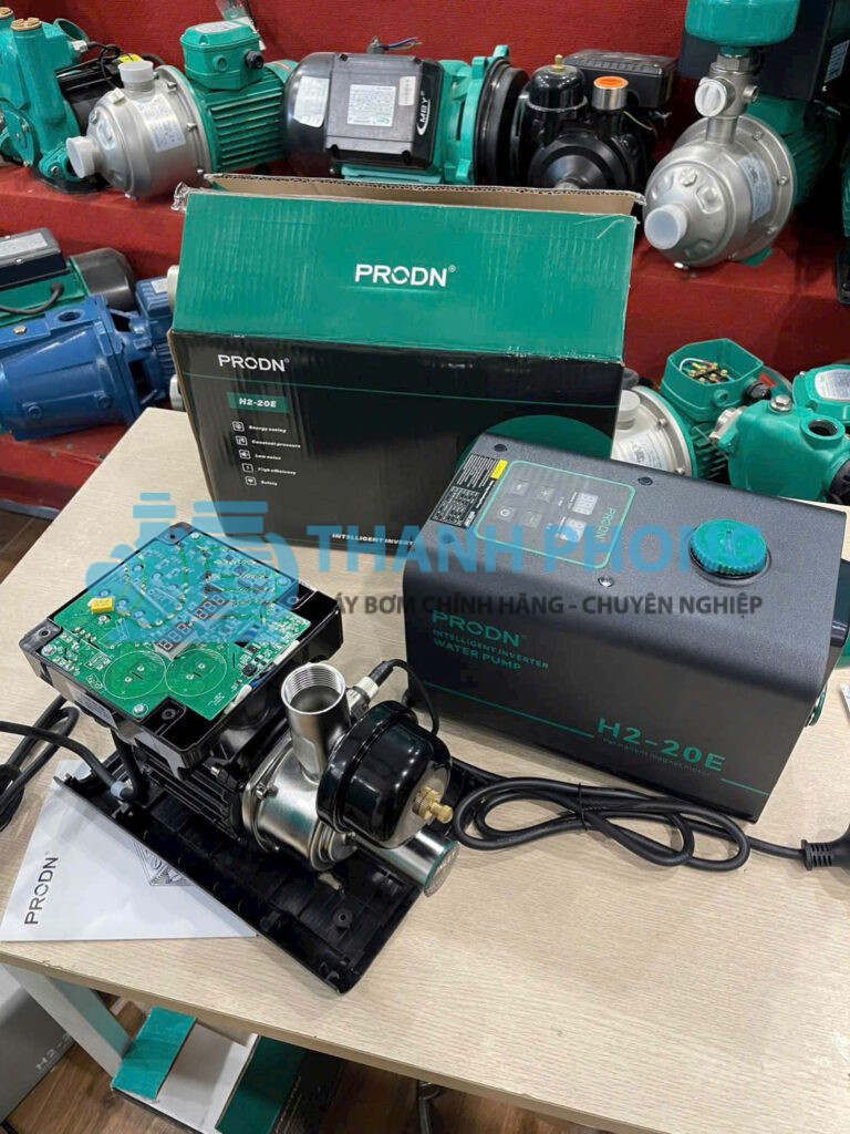 Bơm tăng áp biến tần PRODN H2-20E 0.37KW