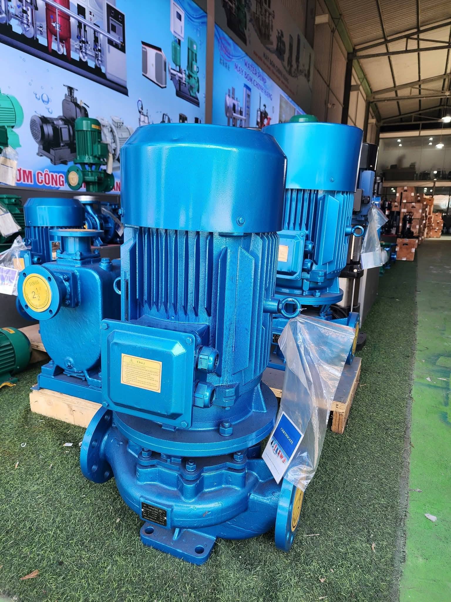 Bơm trục đứng inline OEM IRG65-200/7.5 Bơm trục đứng inline OEM IRG65-200/7.5
