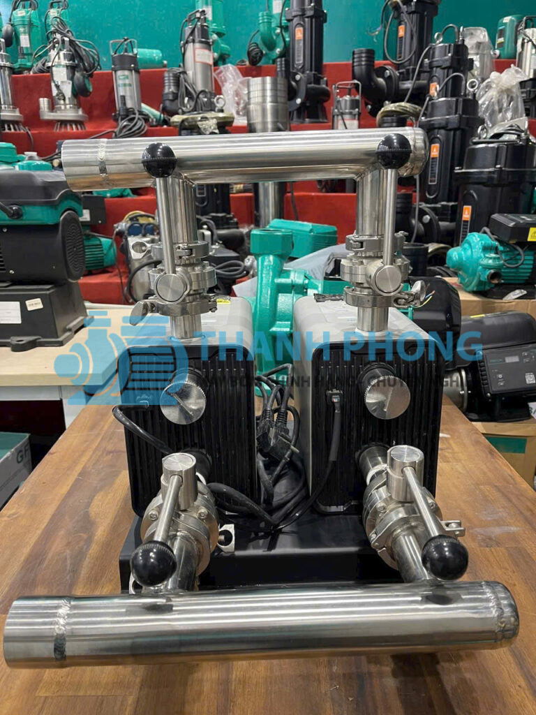 Cụm 2 bơm tăng áp biến tần PRODN