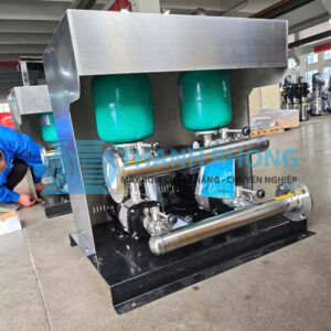 Cụm 2 bơm tăng áp biến tần PRODN CDW4-45W